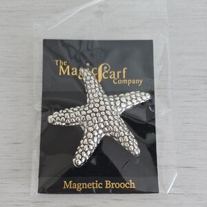 Starfish Magnetic Brooch NWT